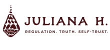 Juliana Hamon horizontal logo new tagline transparent background